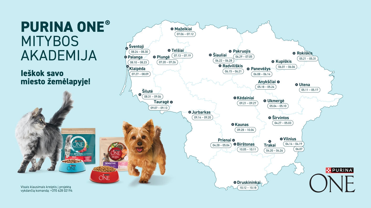 Purina One Mitybos akademija