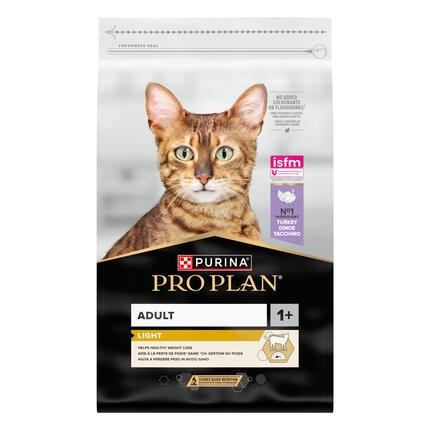 PURINA® PRO PLAN® Adult 1+ Light, gausu kalakutienos
