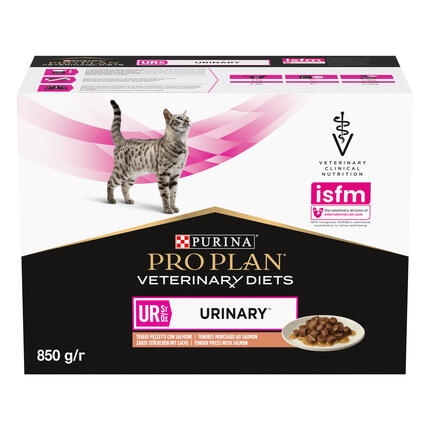 PRO PLAN® VETERINARY DIETS UR St/Ox Urinary™, šlapimo sistemos sveikatai palaikyti, su lašiša padaže