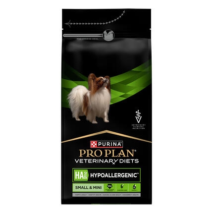 PURINA® PRO PLAN® VETERINARY DIETS HA Hypoallergenic™, Small&Mini, sausas pašaras šunims
