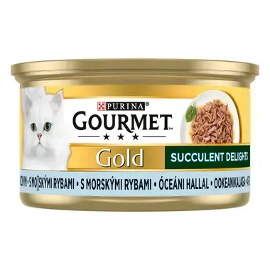 „GOURMET™ Gold Succulent Delights“ su vandenyno žuvimis