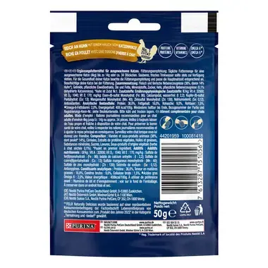 Kačių užkandžiai FELIX® NATURALLY DELICIOUS su vištiena ir katžolėmis