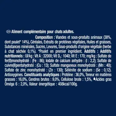 Kačių užkandžiai FELIX® NATURALLY DELICIOUS su vištiena ir katžolėmis