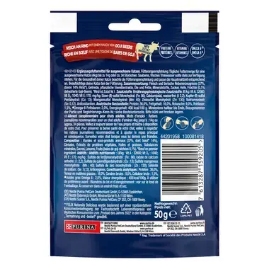 Kačių užkandžiai FELIX® NATURALLY DELICIOUS su jautiena ir ožerškio uogomis