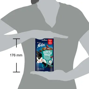 Kačių užkandžiai „FELIX® PARTY MIX Ocean Mix