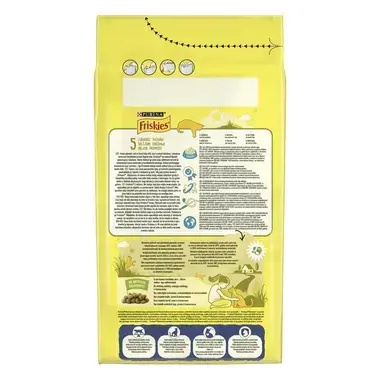 FRISKIES® STERILE sausasis ėdalas sterilizuotoms katėms su lašišomis ir daržovėmis 1,5kg
