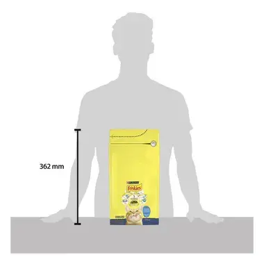 FRISKIES® STERILE sausasis ėdalas sterilizuotoms katėms su lašišomis ir daržovėmis 1,5kg