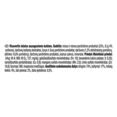 PURINA GOURMET® GOLD Savoury Cake šlapiasis kačių ėdalas su jautiena ir pomidorais, 85g skardinė