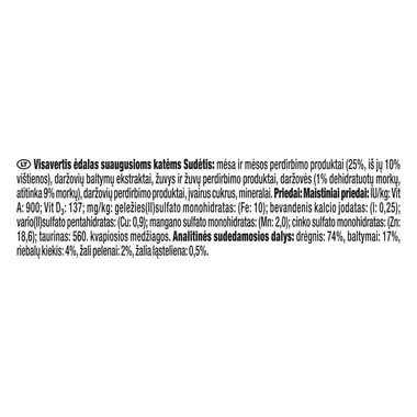 PURINA GOURMET® GOLD Savoury Cake šlapiasis kačių ėdalas su vištiena ir morkomis, 85g skardinė