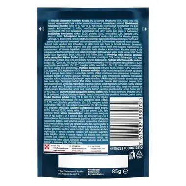 PURINA GOURMET® PERLE Mini Fillets in Gravy — visavertis šlapiasis ėdalas suaugusioms katėms, su jautiena, 85g maišelis