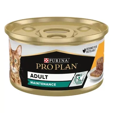 PURINA® PRO PLAN® Adult Maintenance, paštetas gausu vištienos