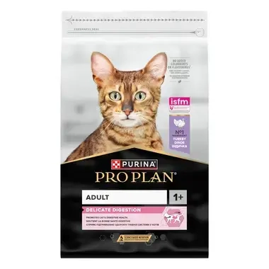 PURINA® PRO PLAN® Adult 1+ Delicate Digestion, gausu kalakutienos