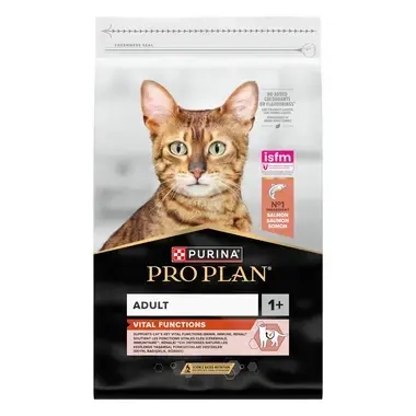 PURINA® PRO PLAN® Adult 1+ Vital Functions, gausu lašišų