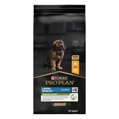 PURINA® PRO PLAN® Large Robust Puppy, sudėtyje gausu vištienos