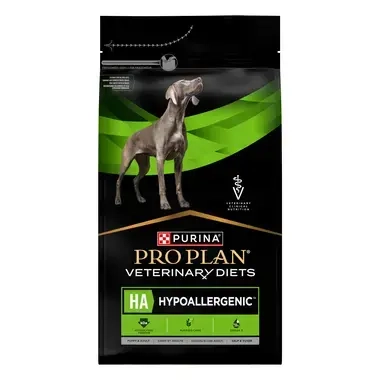PURINA® PRO PLAN® VETERINARY DIETS HA Hypoallergenic™, sausas pašaras šunims