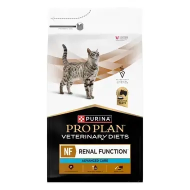 PRO PLAN® VETERINARY DIETS NF Renal Function™ Advanced Care, sergančioms lėtiniu inkstų nepakankamumu, sausas pašaras katėms