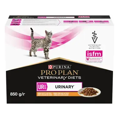 PRO PLAN® VETERINARY DIETS UR St/Ox Urinary™, šlapimo sistemos sveikatai palaikyti, su vištiena padaže