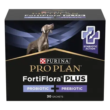 PRO PLAN® FortiFlora® PLUS probiotikas ir prebiotikas šunims