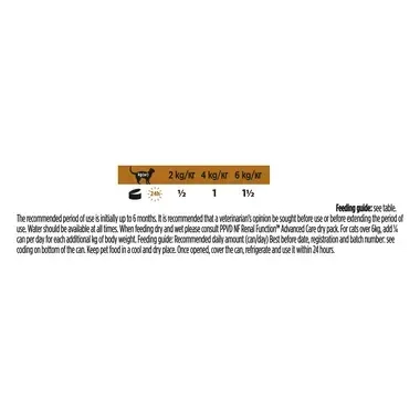 PRO PLAN® VETERINARY DIETS NF St/Ox Renal Function™ Advanced Care, sergančioms lėtiniu inkstų nepakankamumu, paštetas
