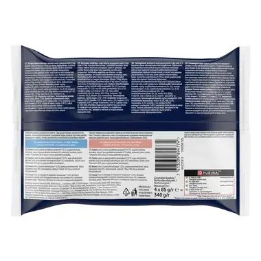 FELIX FANTASTIC Fish Selection visavertis šlapiasis ėdalas suaugusioms katėms drebučiuose 4x85g