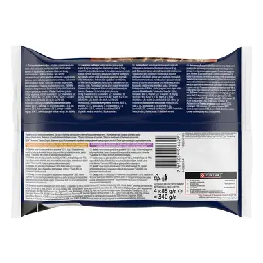 FELIX SENSATIONS Countryside Selection visavertis šlapiasis ėdalas suaugusioms katėms su padažu 4x85g