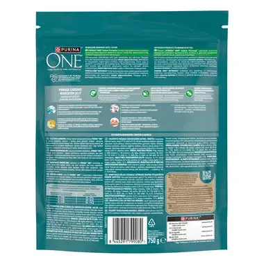 Sausasis kačių ėdalas PURINA ONE® INDOOR, sudėtyje gausu kalakutienos