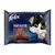 FELIX FANTASTIC Countryside Selection visavertis šlapiasis ėdalas suaugusioms katėms drebučiuose 4x85g