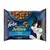 FELIX SENSATIONS Fish Selection visavertis šlapiasis ėdalas suaugusioms katėms drebučiuose 4x85g